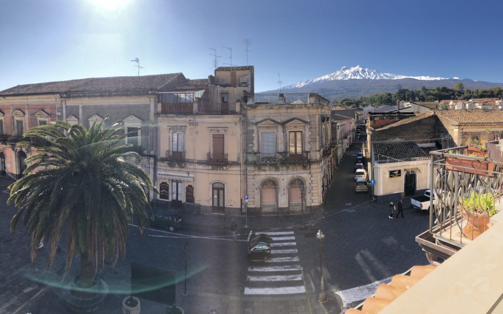 vista terrazza etna